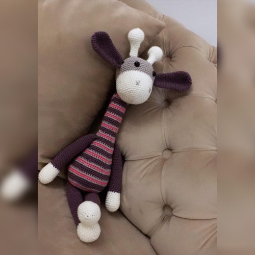 Amigurumi Zürafa Bebek Oyuncak | 50 cm | AB104